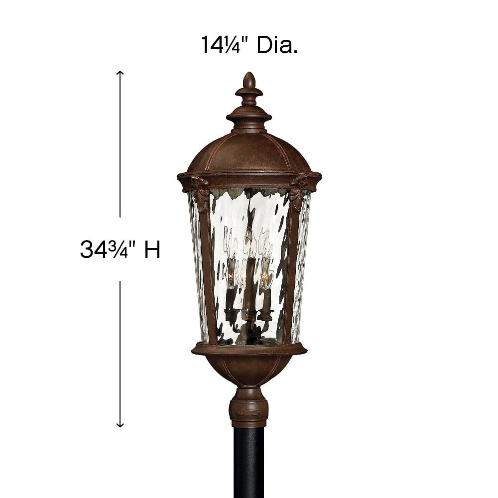 Hinkley Lighting - Six Light Post Top - Outdoor - Windsor - Outdoor Post Mount