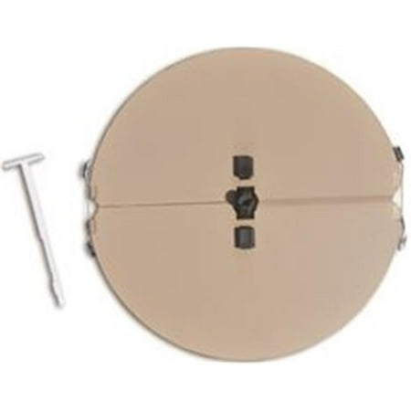 damper butterfly round brown walmart