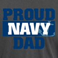 thumbnail image 3 of CafePress - US Navy Proud Navy Dad - Mens Comfort Colors Shirt, 3 of 5