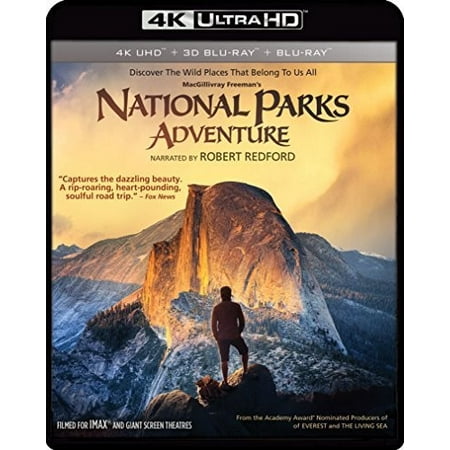 National Parks Adventure (4K UHD + 3D Blu-ray + Blu-ray + Digital (Best Of 4k Uhd Impressions)