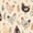 Color 2, variant on Peel and Stick Wallpaper Vintage Rooster Botanical Farm Seamless Wall Mural 23.6in x 9.8ft Self Adhesive Removable Wall Paper Renter Friendly Wallpaper for Nursery Bedroom Cabinets