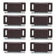 thumbnail image 1 of Pestillo Magnético Para Puerta, Fácil De Instalar Pestillo Magnético Para Puerta Juego De 8 Para Dormitorio Para Cajones Para Baño Para Armarios Para Armarios Para Cocinas EOTVIA Marrón, 1 of 8