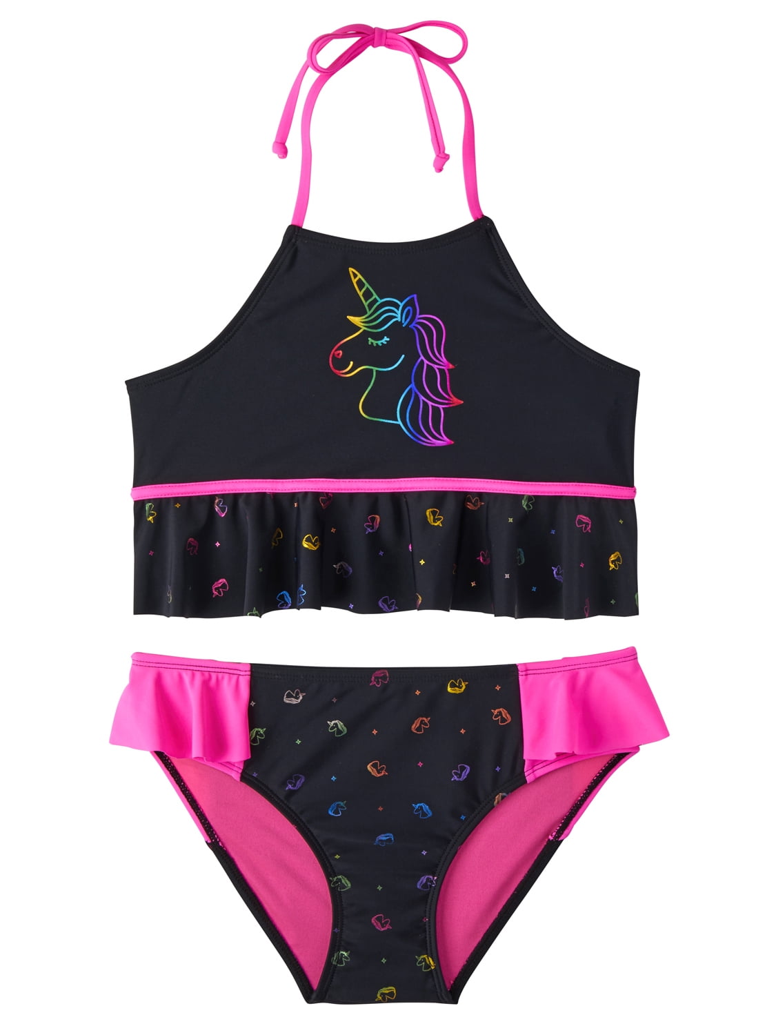girls unicorn swimsuit