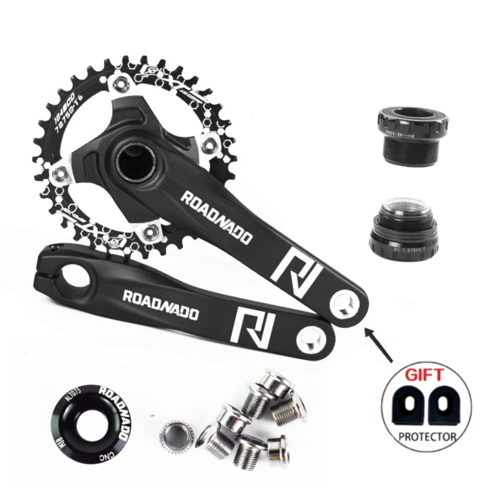 ROADNADO Bike Crankset 34T BB Crank 36T Chainring 104BCD MTB