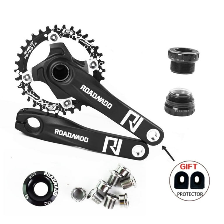 ROADNADO Bike Crankset 34T BB Crank 36T Chainring 104BCD MTB