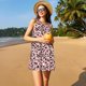 thumbnail image 3 of Balery Cow Animal Skin Vestidos de verano para mujer con estampado: vestido holgado sin mangas, vestido playero informal y cómodo para días calurosos., 3 of 7