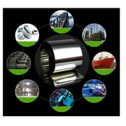 304 Stainless Steel Foils Strips Industrial Raw 0.2mm x 10mm x 3 m