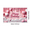 1A, variant on Decorative Design Banner Heart Balloons Pink Theme Valentine's Day for Birthday Party Indoor Decoration Celebration