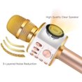 thumbnail image 2 of Microphone de Karaoké Sans Fil Bluetooth, Machine de Karaoké Portative 3 en 1 Multifonction pour Enfants, Micro Haut-Parleur Portable pour la Maison, Fête Chant, 2 of 6