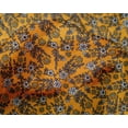 thumbnail image 4 of oneOone Silk Tabby Fabric Leaves & Floral Block Decor Fabric Printed BTY 42 Inch Wide, 4 of 4