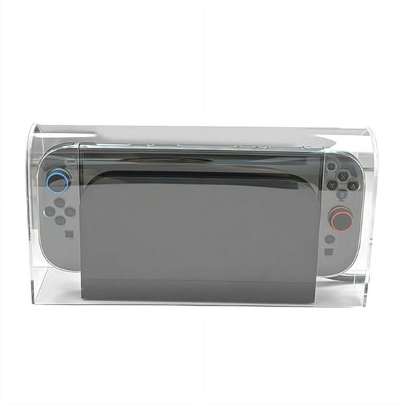 Transparent Dust Cover for Nintendo Switch 2, Anti-Scratch Dust Guard Waterproof Cover Sleeve for NS 2 Console & Charging Dock