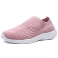 thumbnail image 1 of Rimocy, zapatillas de deporte de plataforma de malla transpirable de talla grande 46 para mujer, zapatillas de correr informales suaves para mujer, calcetín tejido para mujer, zapatos planos Tan Jianjun unisex, 1 of 2