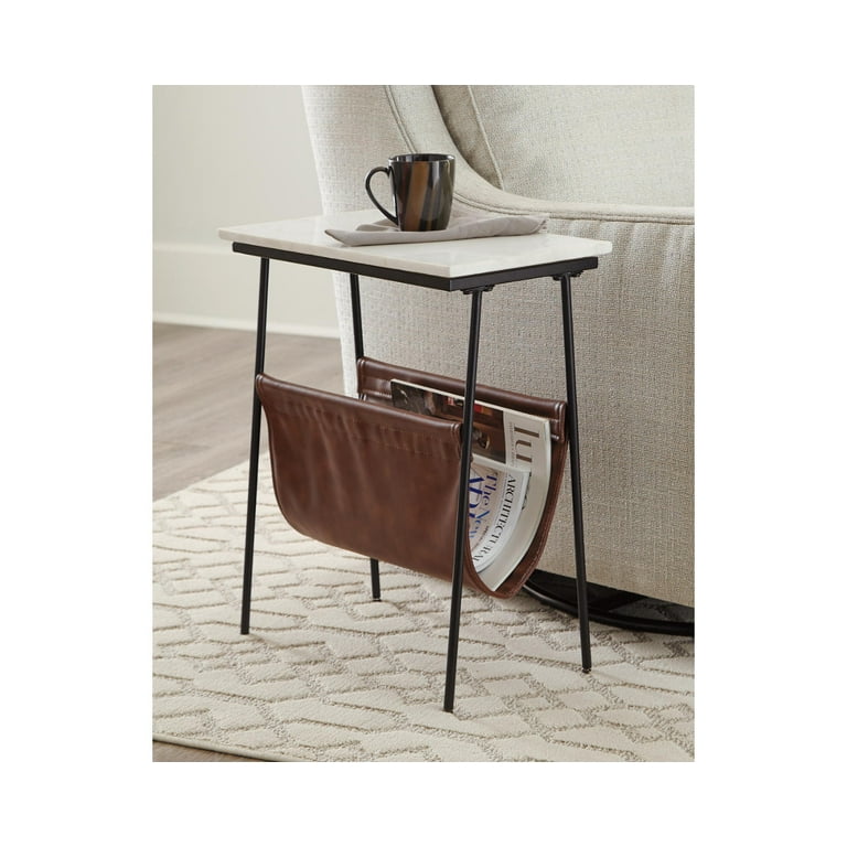 Etanbury Accent Table - Brown/Black Etanbury Accent Table - Brown/Black