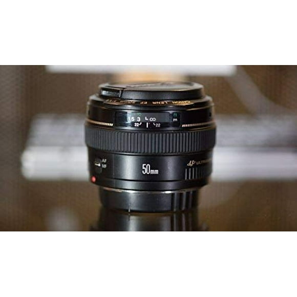 Canon EF 50mm F/1.4 USM Standard & Medium Telephoto Lens for Canon SLR Cameras - Fixed International Version (No warranty)