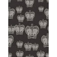 thumbnail image 1 of Ahgly Company Machine Washable Indoor Rectangle Transitional Midnight Gray Area Rugs, 8' x 12', 1 of 7