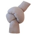 thumbnail image 1 of Color Creative Lamb Wool Knotted Cushion Waist Backrest Lumbar Support Plush Neck Decorative Pillows Home Decor heqiyong toy, 1 of 2