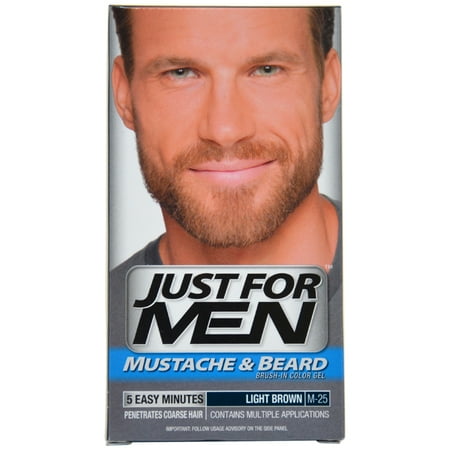 Brush In Color Gel Mustache Beard Sideburns Light Brown M 25