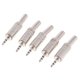 thumbnail image 4 of Conector De 3 Polos TRS De 2.5 Mm Reempzo Jack Para Auricures Tipo De Soldadura De Cable De Audio (5 Piezas) Sunnimix Conector del cable de audio de bricolaje, 4 of 7