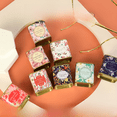 thumbnail image 3 of square candy scented tea iron box sealed hand gift tinplate candy box small portable tea tin, 3 of 4