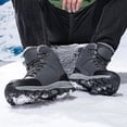 thumbnail image 5 of Xmyrz Snow Boots For Men Waterproof Classic Lightweight Skin-Friendly Mid Claf Outdoor Wide Calf Boots Winter Boots Mens Shoes, 5 of 8