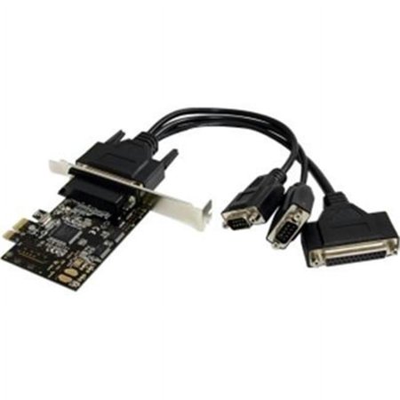 UPC: 0065030842426 | StarTech 2S1P PCI Express Serial Parallel Combo Card with Breakout Cable