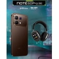 thumbnail image 1 of Celular Infinix Note 6O Pro Liberado 256GB 8GB RAM Marrón Moca +Audífonos, 1 of 4