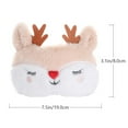 thumbnail image 2 of MasteelfCA 1 Pc Breathable Blindfold Adjustable Eye-shade Embroidery Sleep Eye Mask, 2 of 7