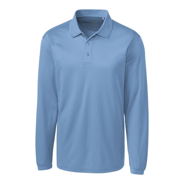 Clique Men's L/S Ice Pique Polo Shirt