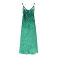 thumbnail image 5 of Vestidos de Verano con Cuello en V para las Mujeres 2025 Imprimir Vestido de Cuello Redondo sin Mangas Vestidos Largos Casuales, Ligeros Y de Moda, 5 of 5