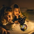 thumbnail image 1 of Dyed Resin French Style Desktop Ornament LED Table Lamp With Glowing Warm Night Light For Bedside, 1 of 6
