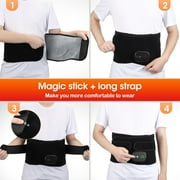 SUWU Cordless Heating Pad for Back, FSA or HSA Eligible Portable Lower Back Massager, Heated Back Brace Vibration Wrap, Heated Back Belt, Wearable Heating Pads Lumbar Support Heat Pad
