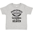thumbnail image 3 of Inktastic Handpicked for Earth by My Grandpa in Heaven Angel Wings Boys or Girls Baby T-Shirt, 3 of 5