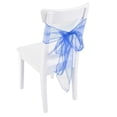 thumbnail image 4 of Organza 10pcs Silla de Banquete de Organa Silla Exquisita Silla de Reverencia Fajas para la Decoración de la Fiesta de Bodas, 4 of 7