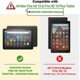 thumbnail image 2 of Funda para tablet AVAWO Kids para Fire HD 10 y Fire HD 10 Plus, color azul, 2 of 9