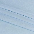 thumbnail image 6 of DWCN Contemporary Sky Blue Solid Print Rod Pocket Sheer Curtain Panel Pairs, 52” x 63” (2 Panels), 6 of 6