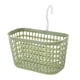 thumbnail image 3 of Cesta de baño, cesta organizadora de ducha, ahorro de espacio, gran capacidad, estante de almacenamiento de drenaje, estante ordenado, organizador Verde perfecl cesta para colgar en la pared, 3 of 8