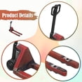 thumbnail image 7 of QSTDGVPW 1/64 Pallet Jack Model Mini Forklift Table Cart Micro Garage Scene Decor for DIY red, 7 of 7