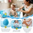 thumbnail image 2 of 6 Pcs Bath Bombs for Kids with Surprise Inside, Fun Spa Bubble Bath, Natural & Peaceful Ingredients, Birthday Children's Day Gifts for Kids, 2 of 10