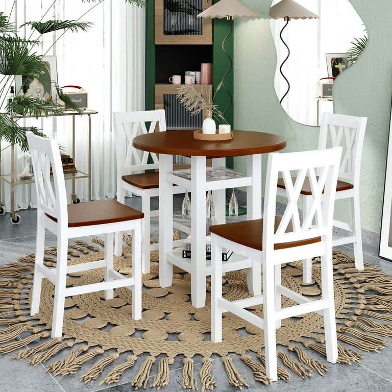 Buy GrandCA HOME Set of 4 Dining Chairs Kitchen Chairs with