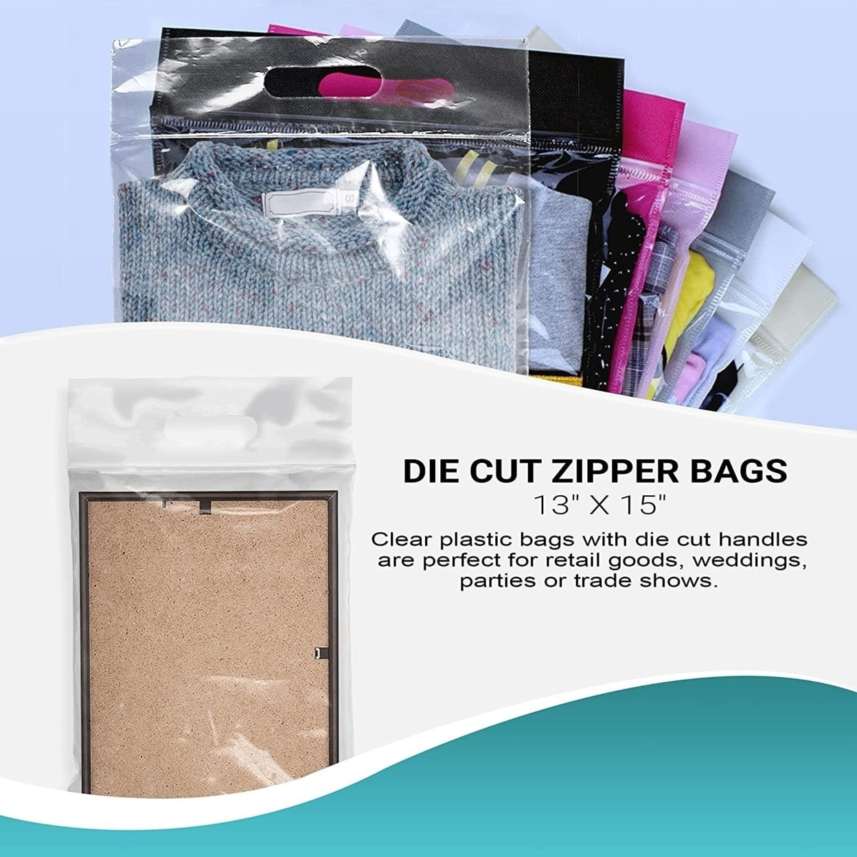 White Zip Lock Bags, Size: 9 x 12 Inch at Rs 4.50/piece in