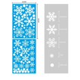 thumbnail image 1 of Pegatinas de Navidad para ventana, calcomanía de pared artesanal de copos de nieve de Papá Noel, decoraciones navideñas para el hogar, adornos de Año Nuevo, regalo 2023, 2024, 1 of 4