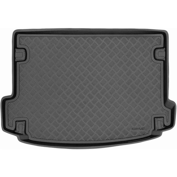 Rezaw-Plast Cargo Mat for Range Rover Evoque S SE 2020, 2021, 2022, 2023, 2024, 2025 – Custom Fit Lightweight Floor Liner, Raised Edges, All-Weather, Durable Black