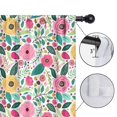 thumbnail image 4 of Blackout Kids Curtains,Pioneer Flower Floral Print Pattern Childrens Insulated Curtains Set Of 2,Bedroom Essentials,Toddler Room Decor 42"x84", 4 of 5