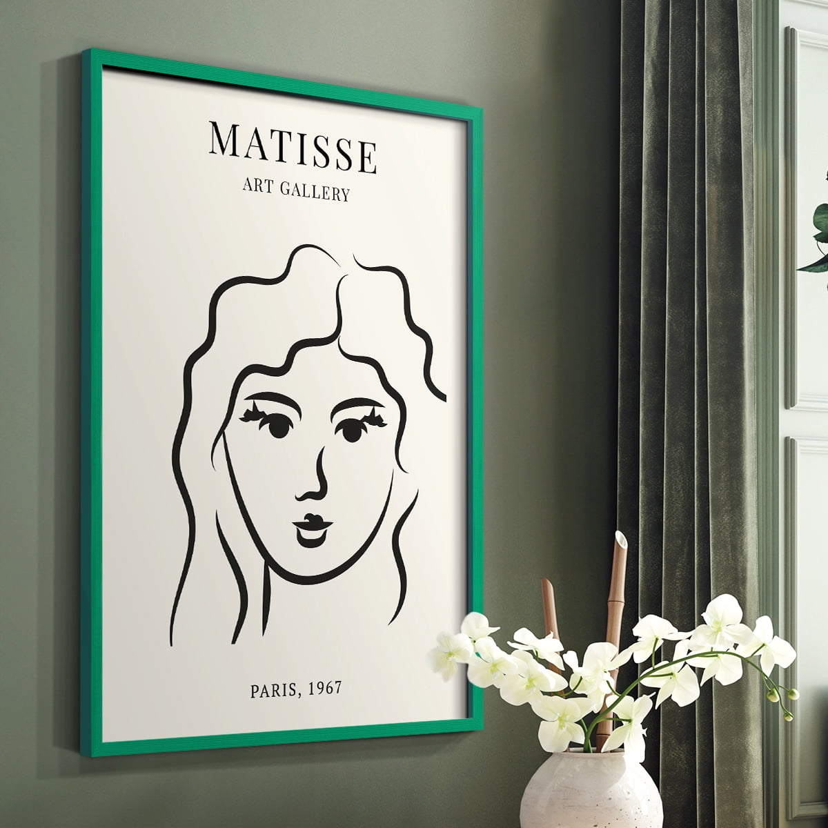 Matisse LXX Framed Print - Solid Wood