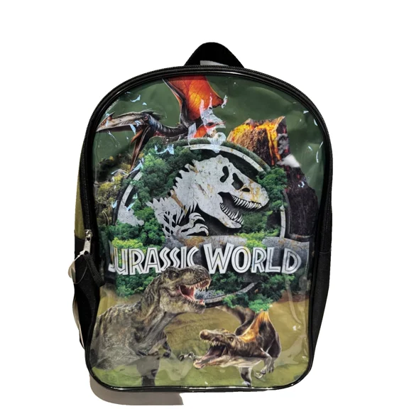 Jurassic World 15 Inches Large Backpack Perfect for Preschool & Elementary Boys