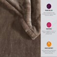 thumbnail image 2 of Beautyrest Plush Electric Blanket Throw, Cold Weather, Queen, 2 Count, 2 of 5