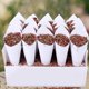 thumbnail image 5 of 60 conos de confeti para bodas, papel kraft, soporte para flores, suministros para fiestas, 5 of 7