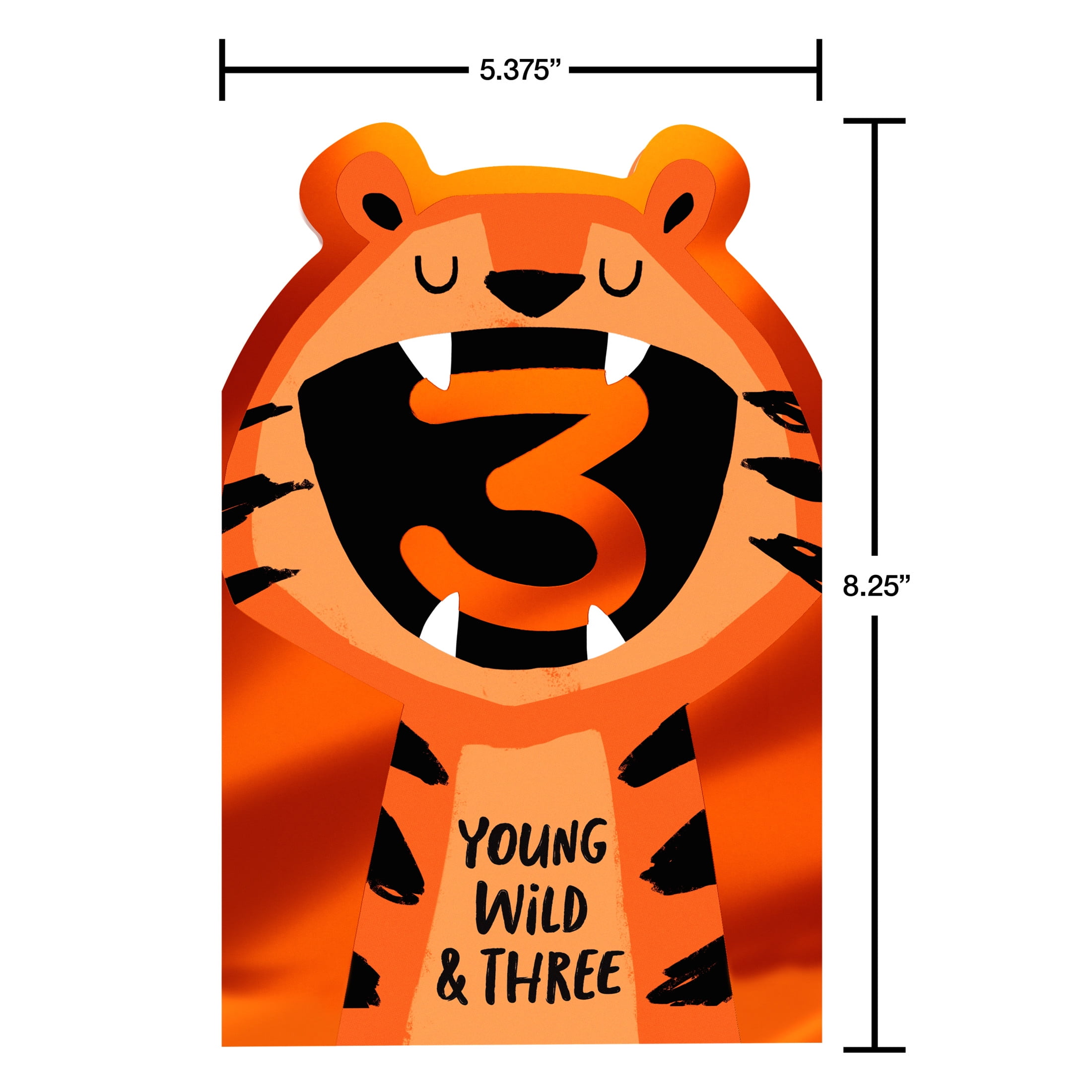 American Greetings 3rd Birthday Card for Boy (One of A Kind)