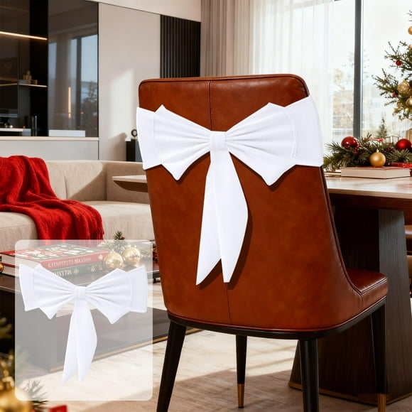 Thick Padded Chair Back Bow Cover Wedding Banquet Party Decorations 1-Piece