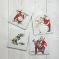 thumbnail image 4 of Northlight Set of 4 8" x 8" Classic Norman Rockwell Christmas Scene Canvas Prints, 4 of 9